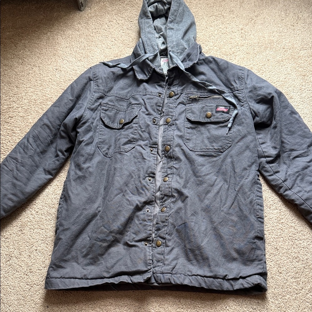Dickies Charcoal Hooded Jacket